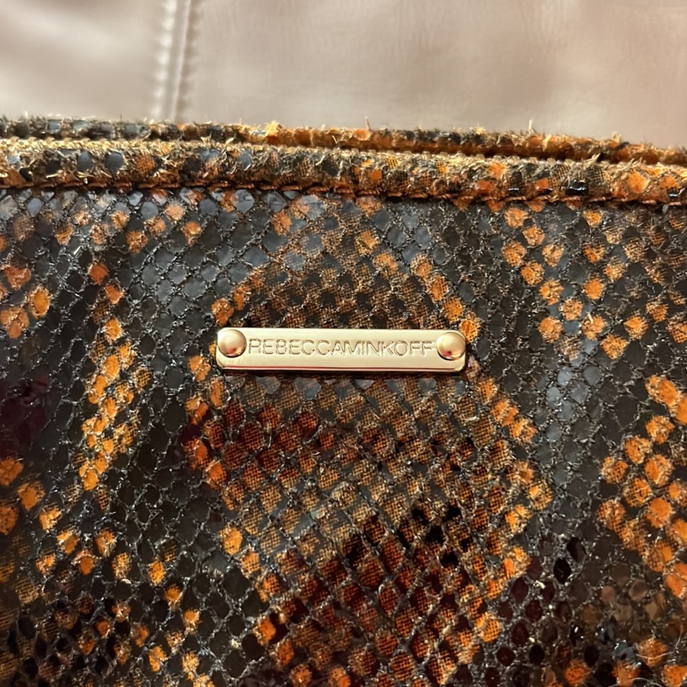 Rebecca Minkoff Leather Python Convertible Bag - Picture 5 of 16